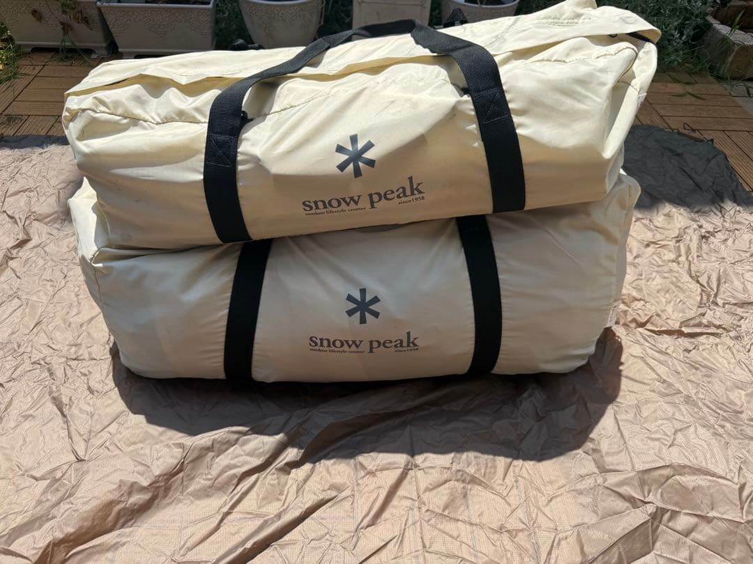 【お値下げ済み】 peak ランドロックアイボリー純正インナーマット付き