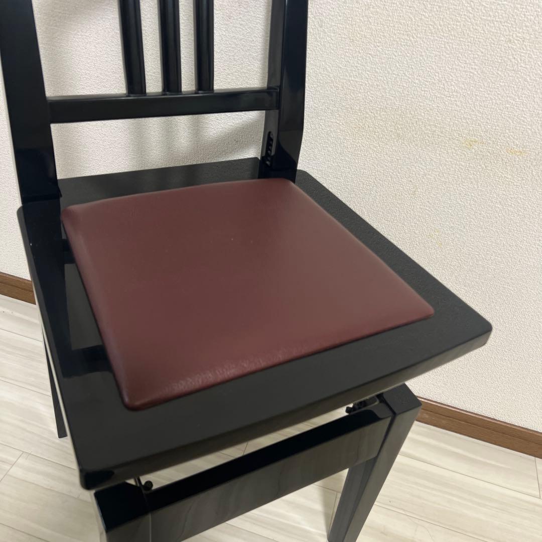 【中古極美品】Peacock（吉澤）背付ピアノ椅子NO5（送料込み)トムソン椅子