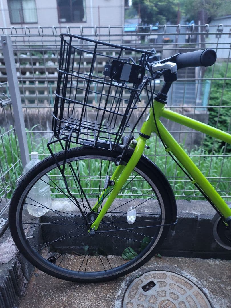 ブリヂストン 24インチ シュライン 7段ギア カゴ付　引取限定　東京都町田市