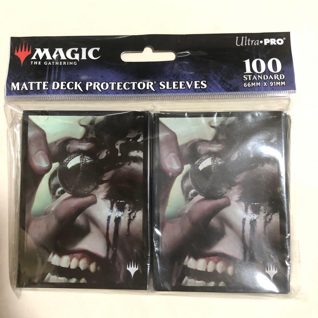 黒玉の大メダル メダリオン mtg スリーブ