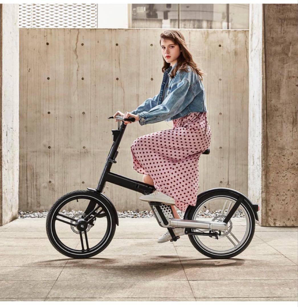 HONBIKE電動アシスト自転車スタンダート　黒白