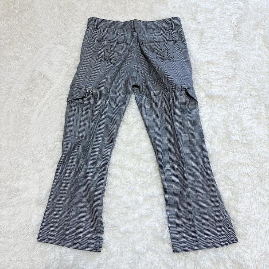 MARK&LONA チェック柄カーゴパンツ S ゴルフ メンズ キムタク