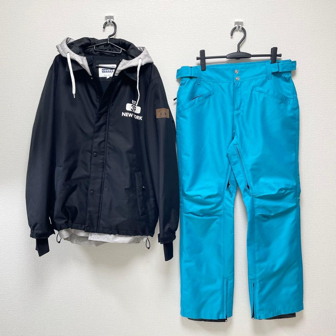 ジェリーコスビー　スキーウェア上下セット　スノーウェア　防寒　お洒落（9984）
