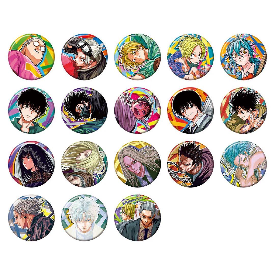 SAKAMOTO DAYS コレクション缶バッジ 第2弾 18点セット