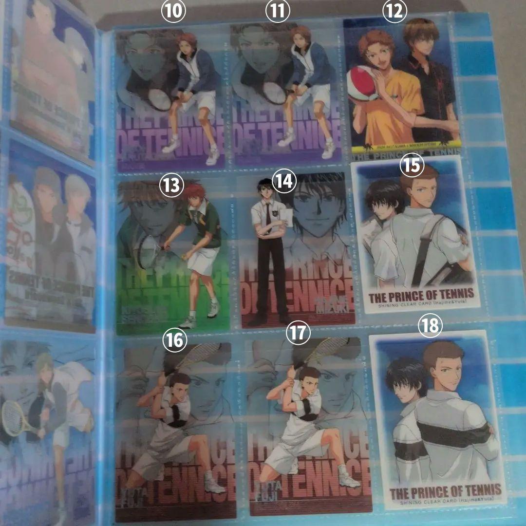 【バラ売り可】テニスの王子様 アニメクリアカード 氷帝 山吹 ルドルフ 不動