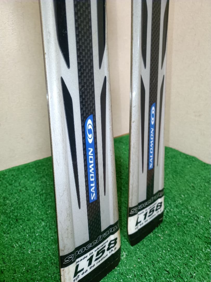 SALOMON サロモン ショートカービングスキー(157cm)＋ビンディング
