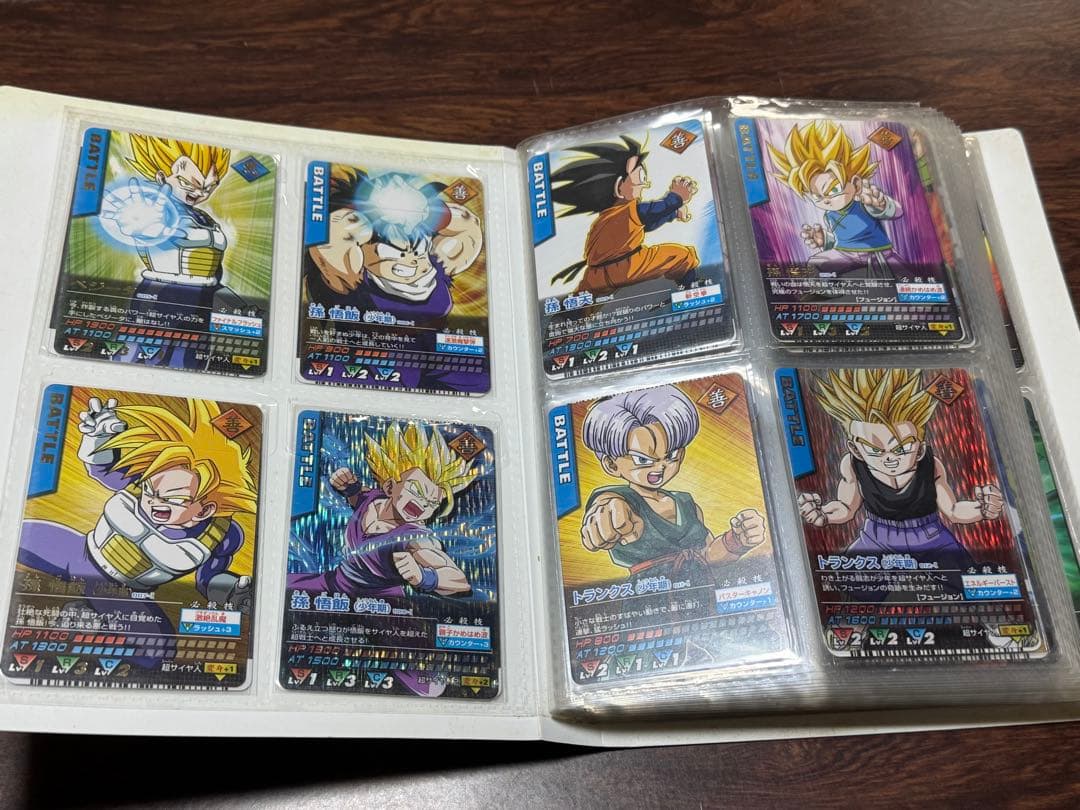 初代ドラゴンボールデータカードダス　2005年フルコンプ