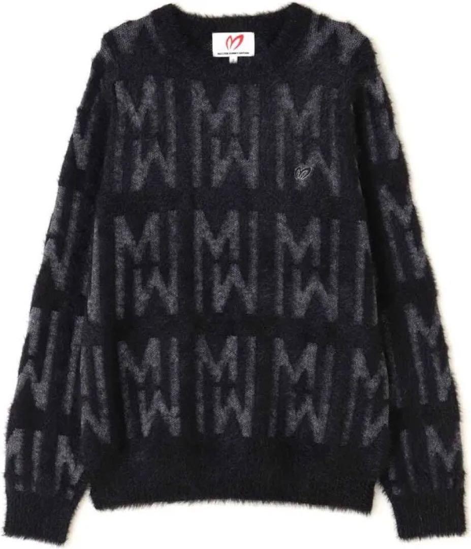 MASTER BUNNY マスターバニー レディース Mロゴニット 黒