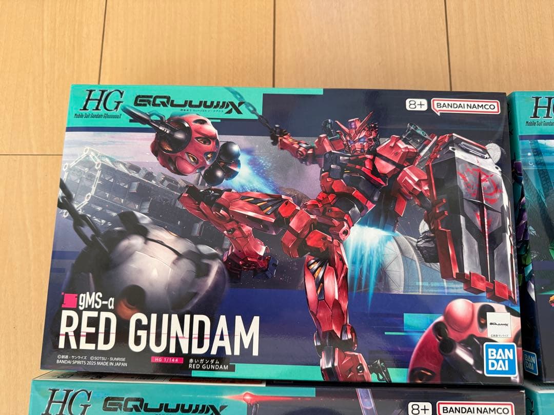 ガンダム ジークアクス GQuuuuuuX HG ガンプラ 5体セット