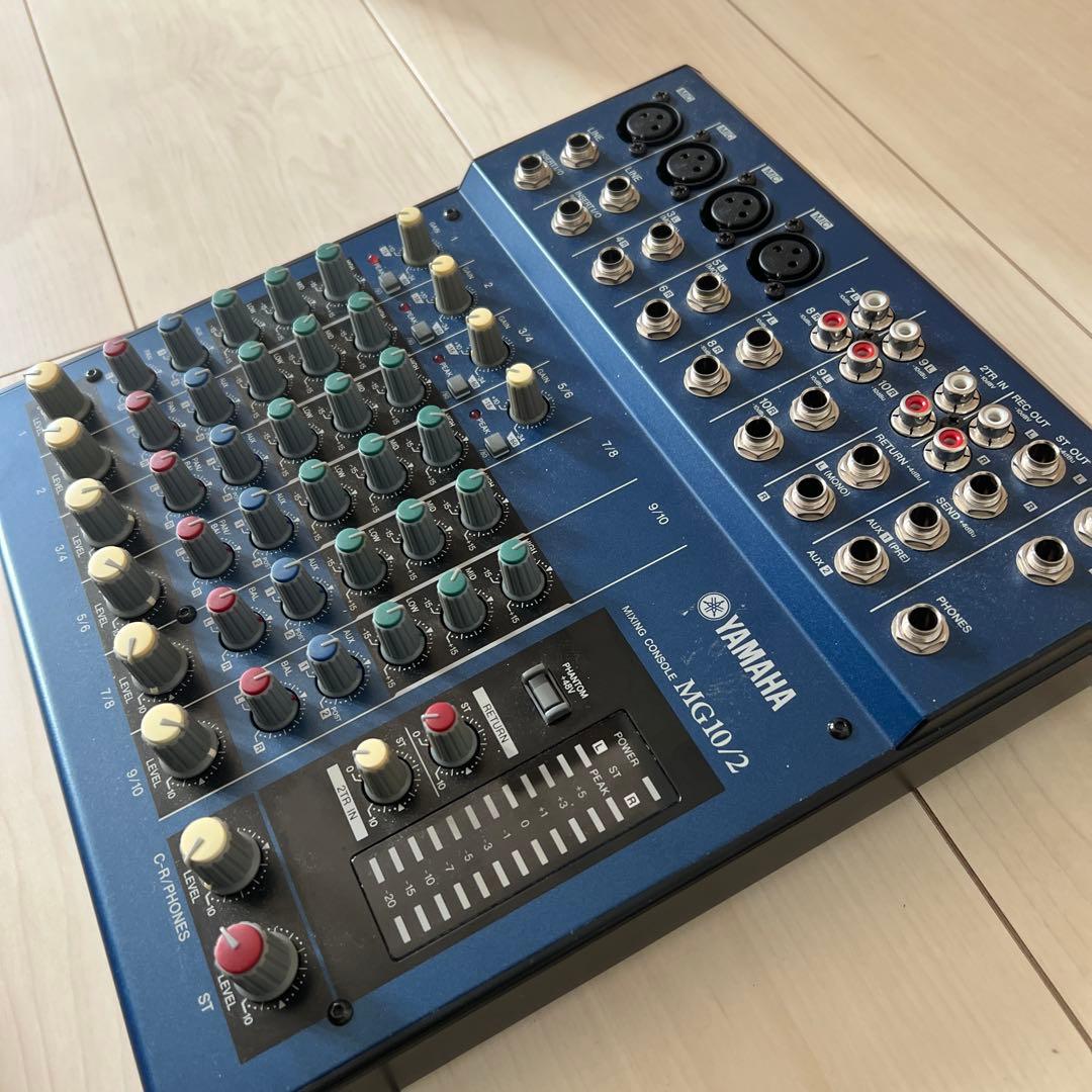【美品】YAMAHA MG10/2 ミキサー 専用アダプタ付き ヤマハ