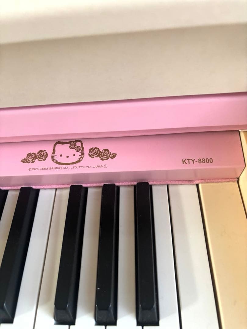 可愛い♡ハローキティ♡ 電子ピアノ APOLLO限定品 ピンク色 レア