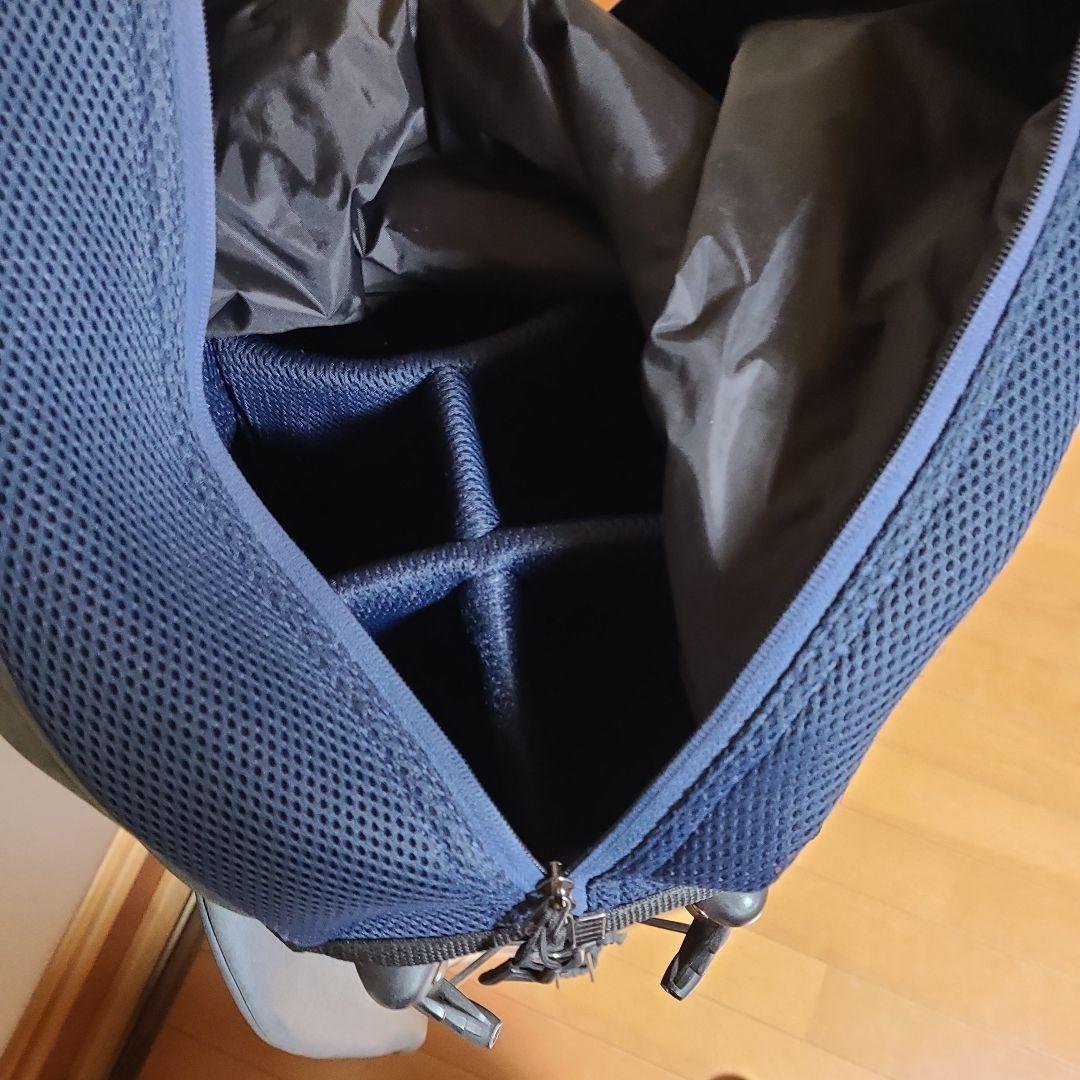 adidas Three Stripes キャディバッグ ネイビー