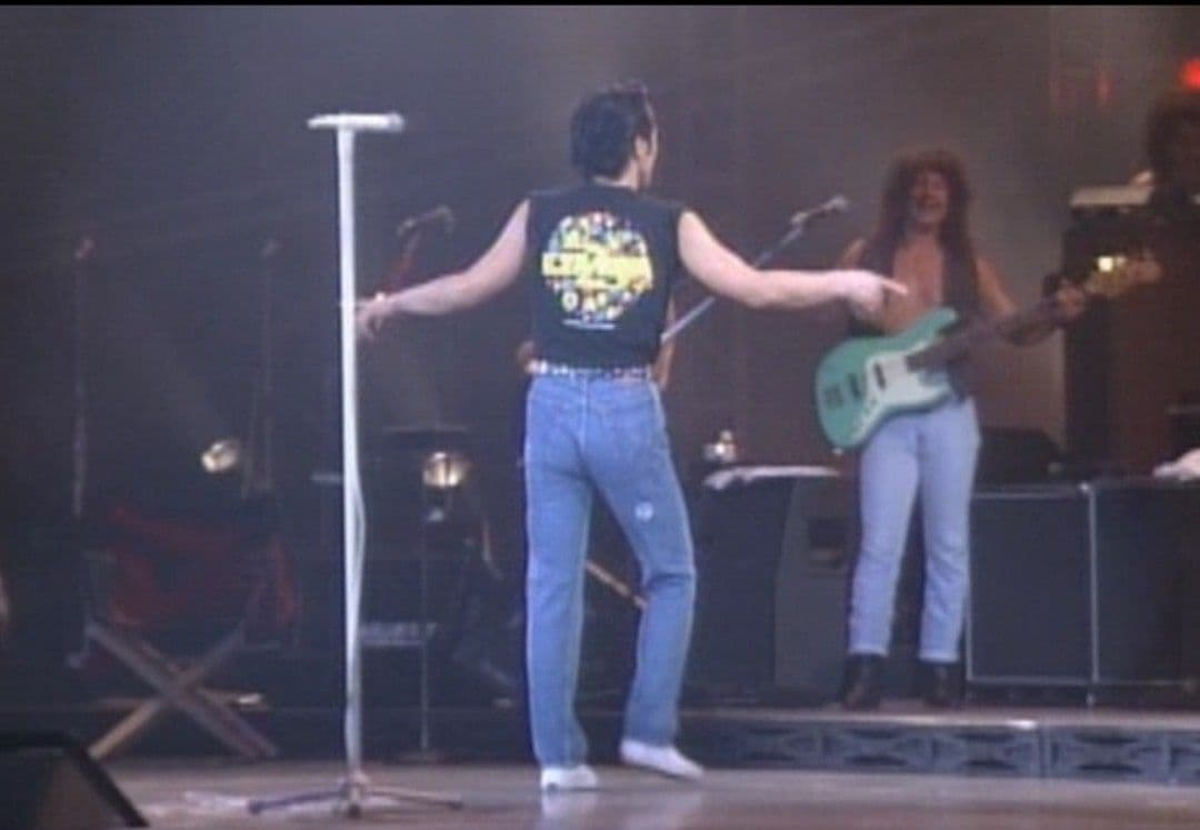 矢沢永吉 Tシャツ 初期 レインボー バックプリント！赤バージョン 新品未使用