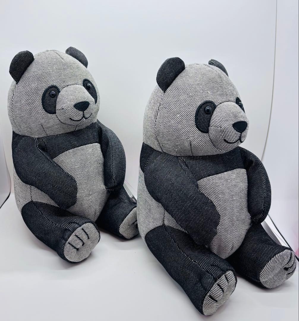 パンダ EDWIN アドベンチャーワールド 2体セット ぬいぐるみ 南紀白浜