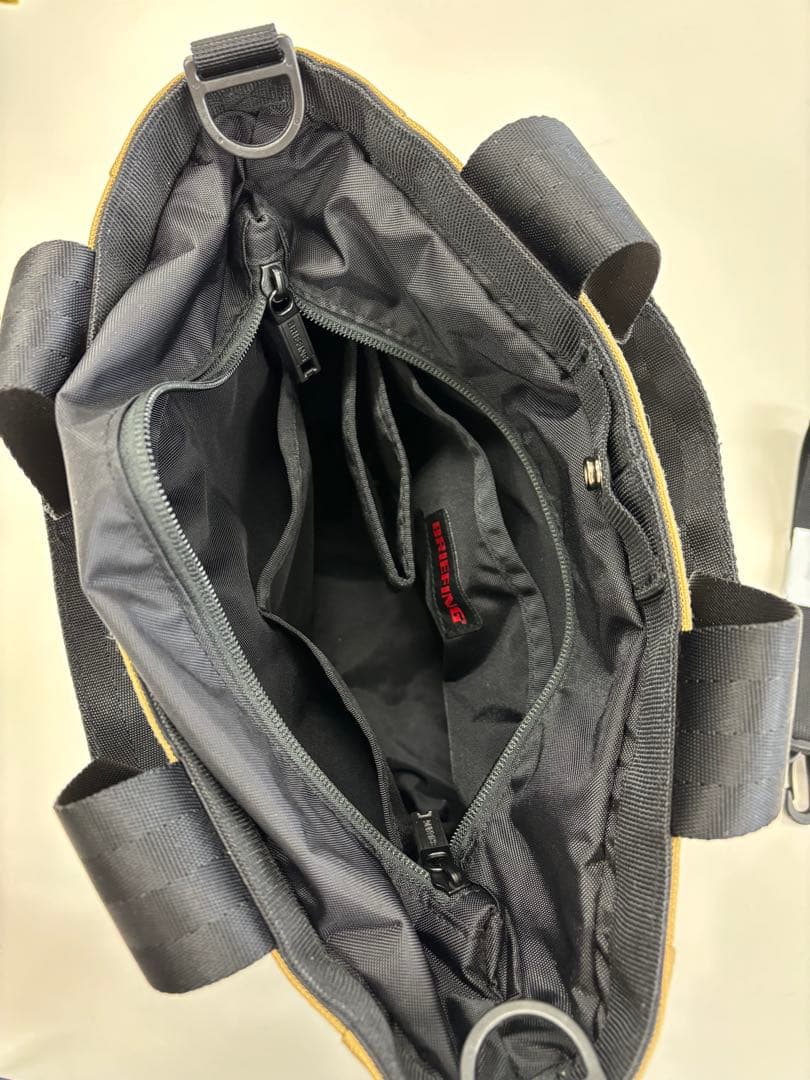 BRIEFING GOLF カートバッグ　2way カーキベージュ