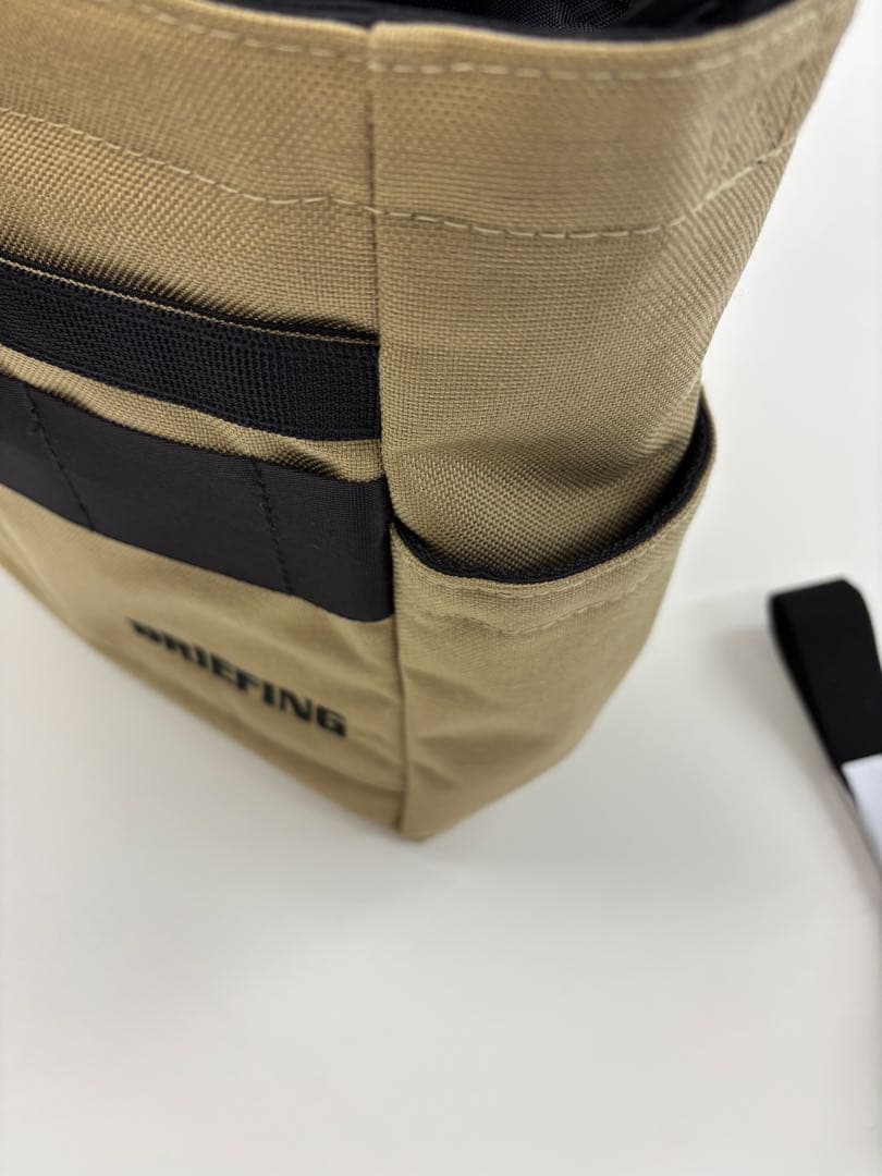 BRIEFING GOLF カートバッグ　2way カーキベージュ