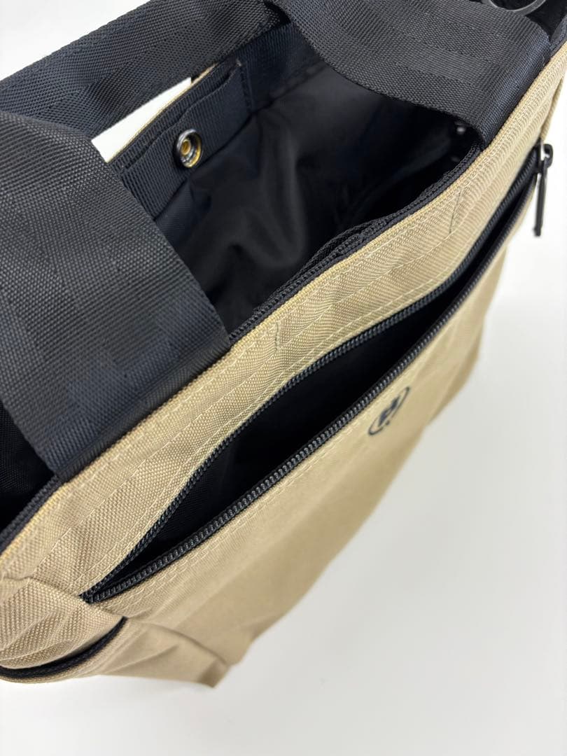 BRIEFING GOLF カートバッグ　2way カーキベージュ