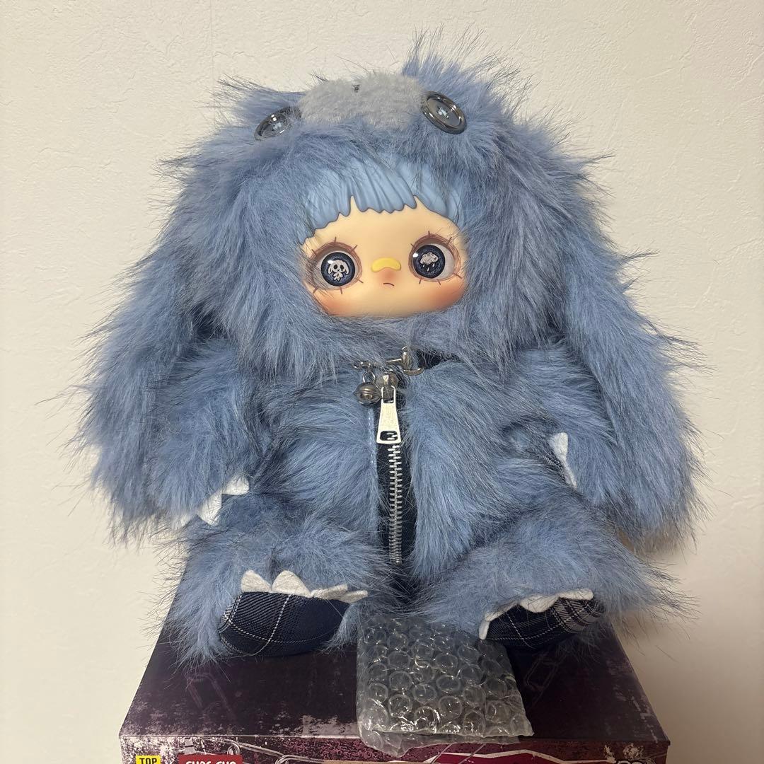 新作maymei 400%反逆シリーズぬいぐるみ　水色うさぎ