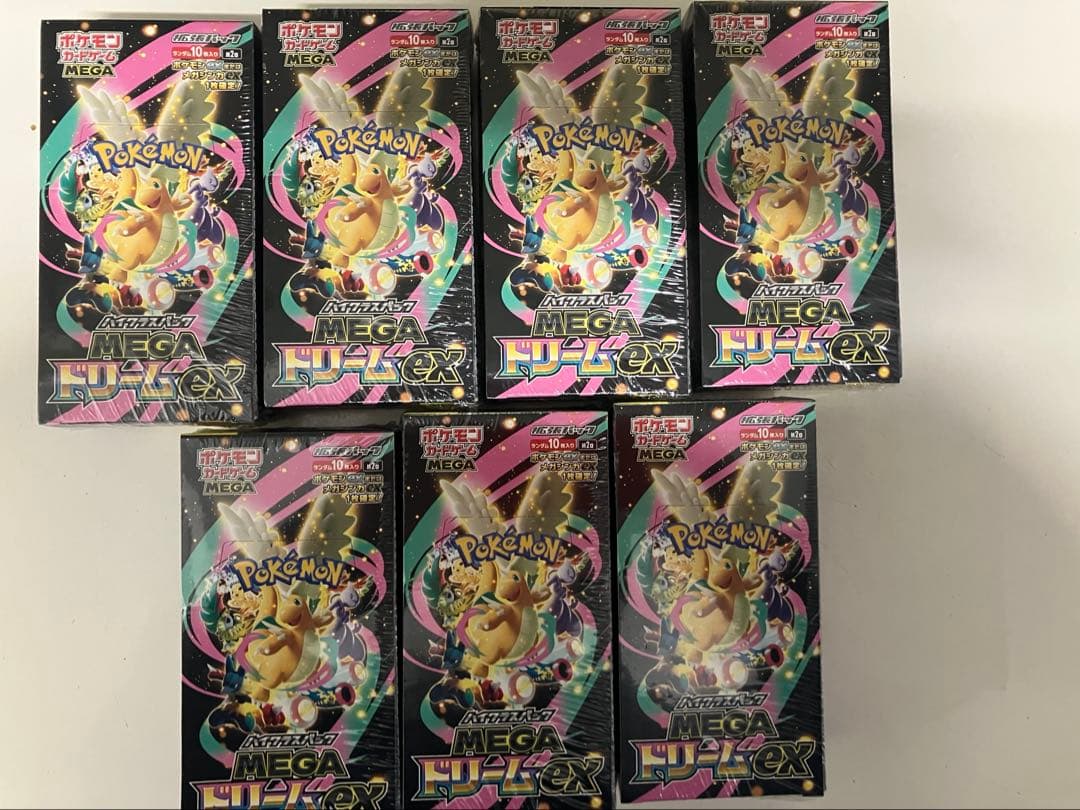 ポケモンカード メガドリーム シュリンク付き未開封BOX