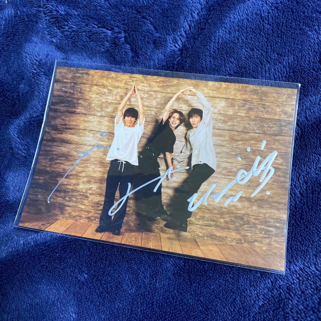 THE BEAT GARDEN メモリアルオルゴール 直筆サイン入りポストカード