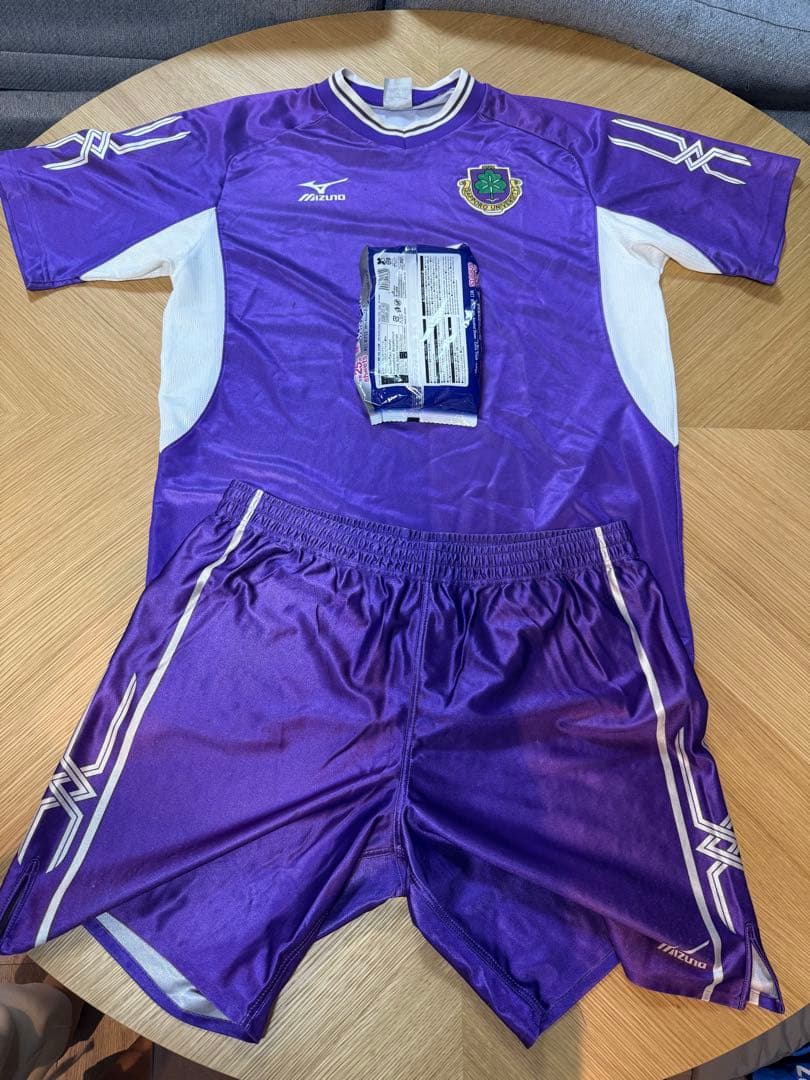 札幌大学サッカー部ユニフォーム上下セットアップ