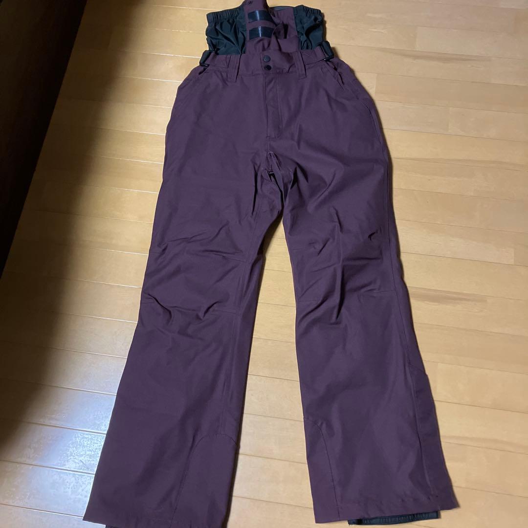 黒のスノーボードウェア（女性用）　上下セット　M