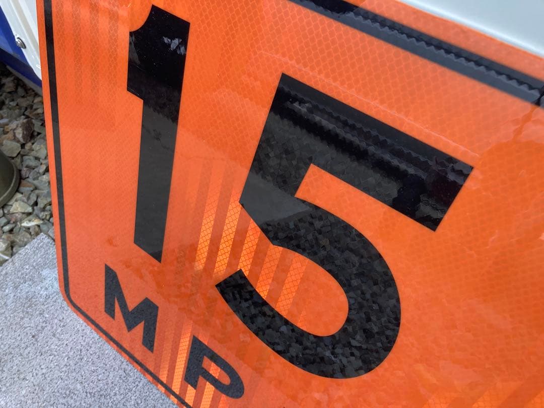 アメリカンガレージ　オブジェ　道路標識　アメリカロードサイン　特大　看板　屋外