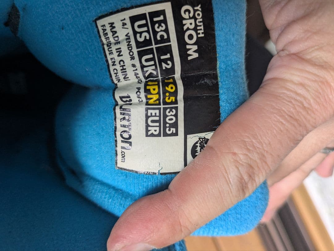 バートンキッズ　スノーボード１００センチ＆ブーツ19.5センチ　セット