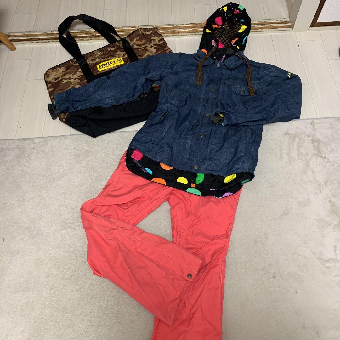 ESTIVOスキーボードウェア【収納バックとグローブ付き】