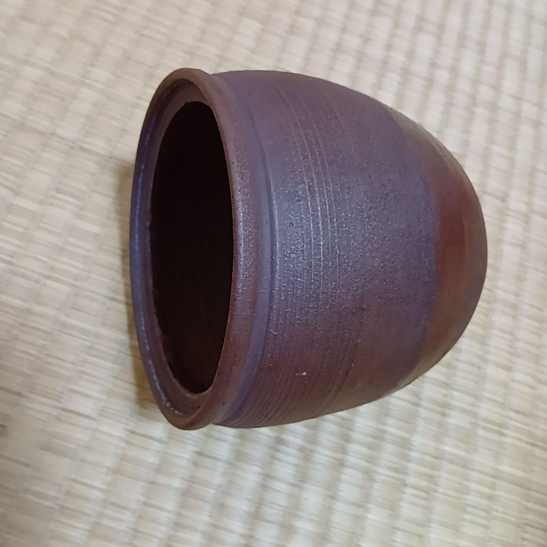 骨董品　備前焼　建水　茶道具　鉢　壺　小物入れ アンティーク　コレクション　陶器