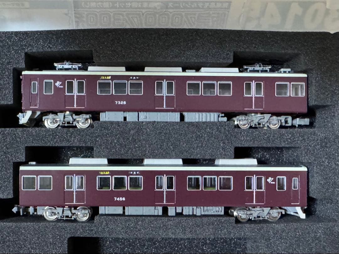 GREENMAX 阪急7000/7300系 先頭車2両増結セット