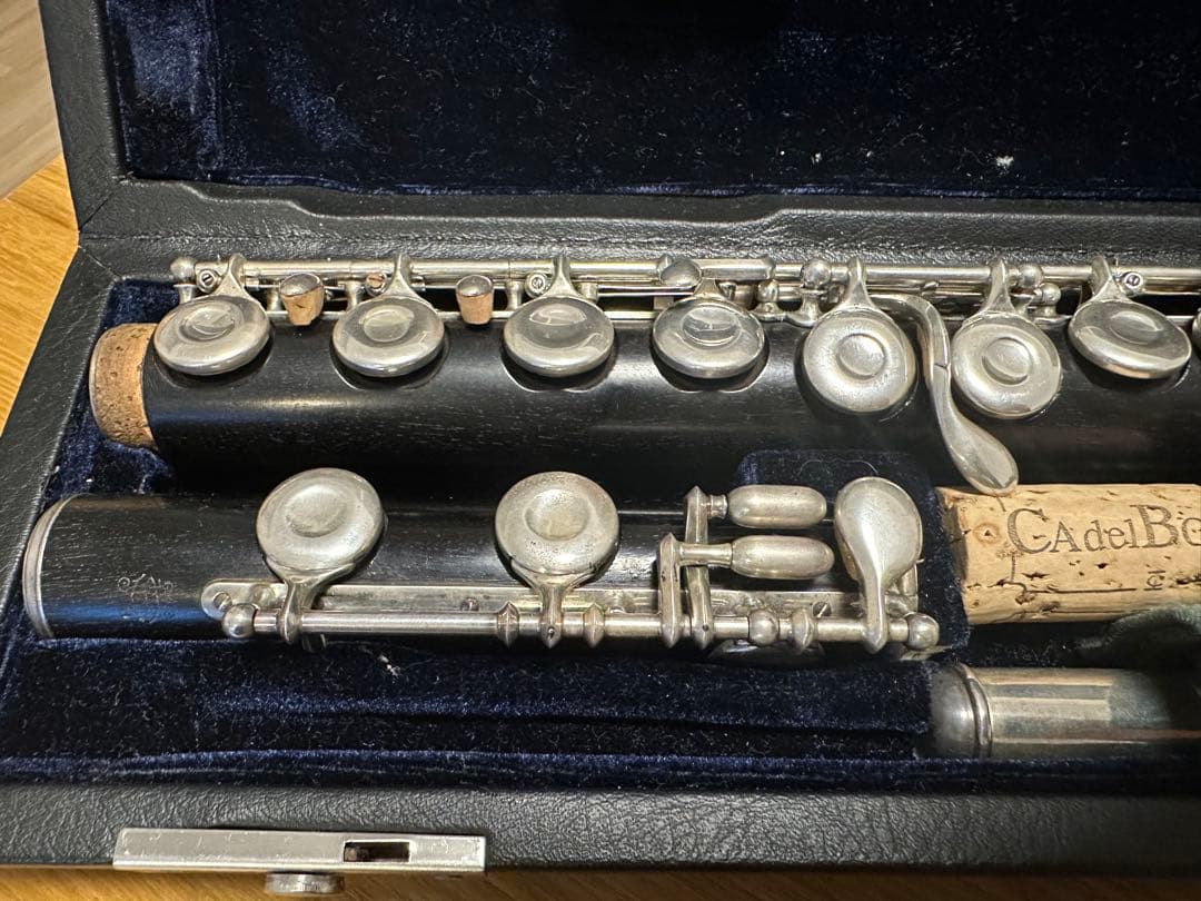 木製ヘインズフルート(頭部管2本付き(木製・銀製))