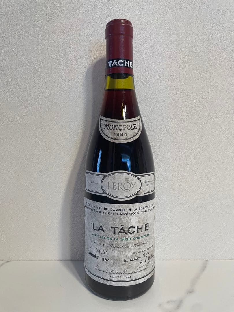 ワイン 1984 La Tache