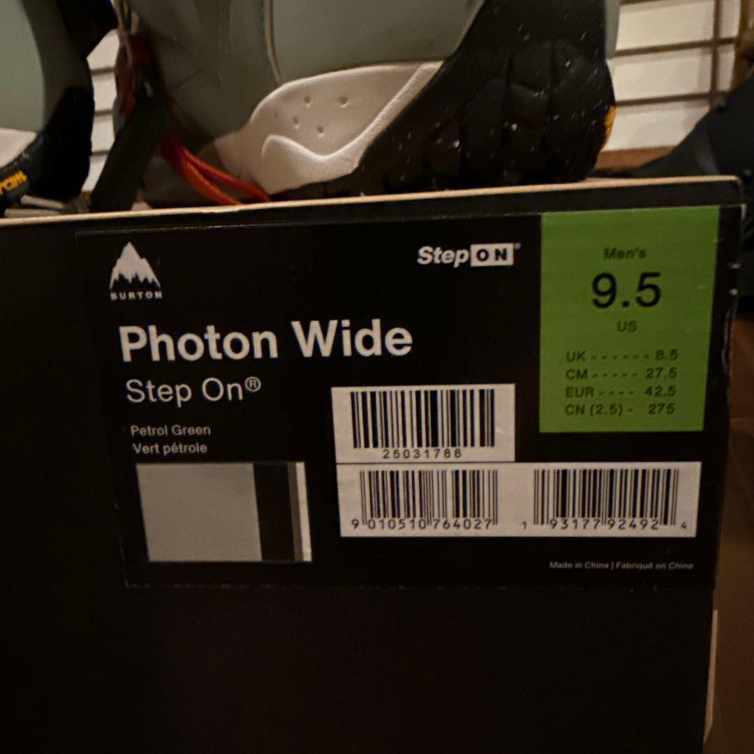 Stepon Burton Photon Wide スノーボードブーツ27.5