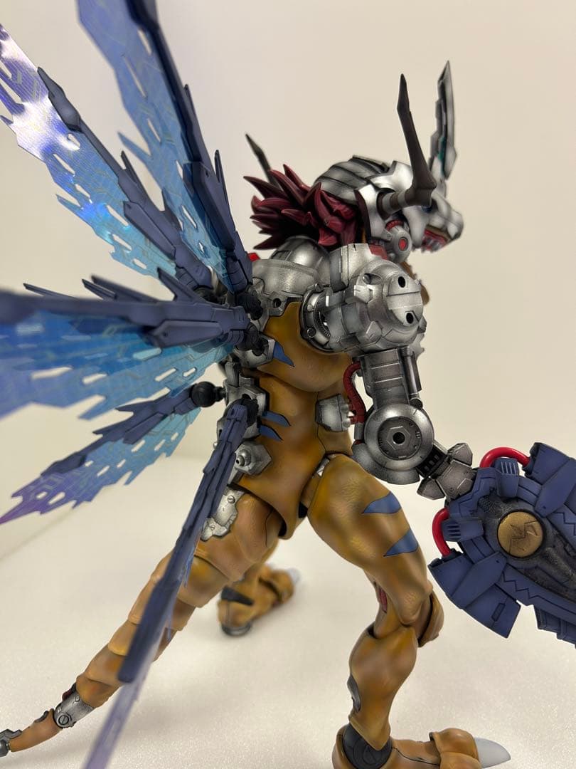 初売り ガンプラ全塗装完成品 デジモンメタルグレイモン