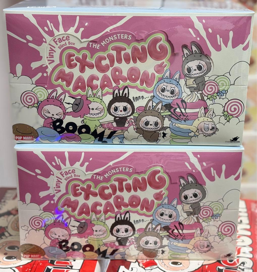 POPMART LABUBU THE MONSTERS マカロンぬいぐるみ