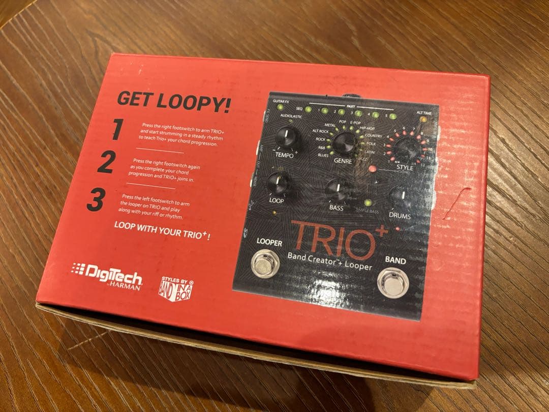 ギター DIGITECH - TRIO+ / Band Creator+ Looper