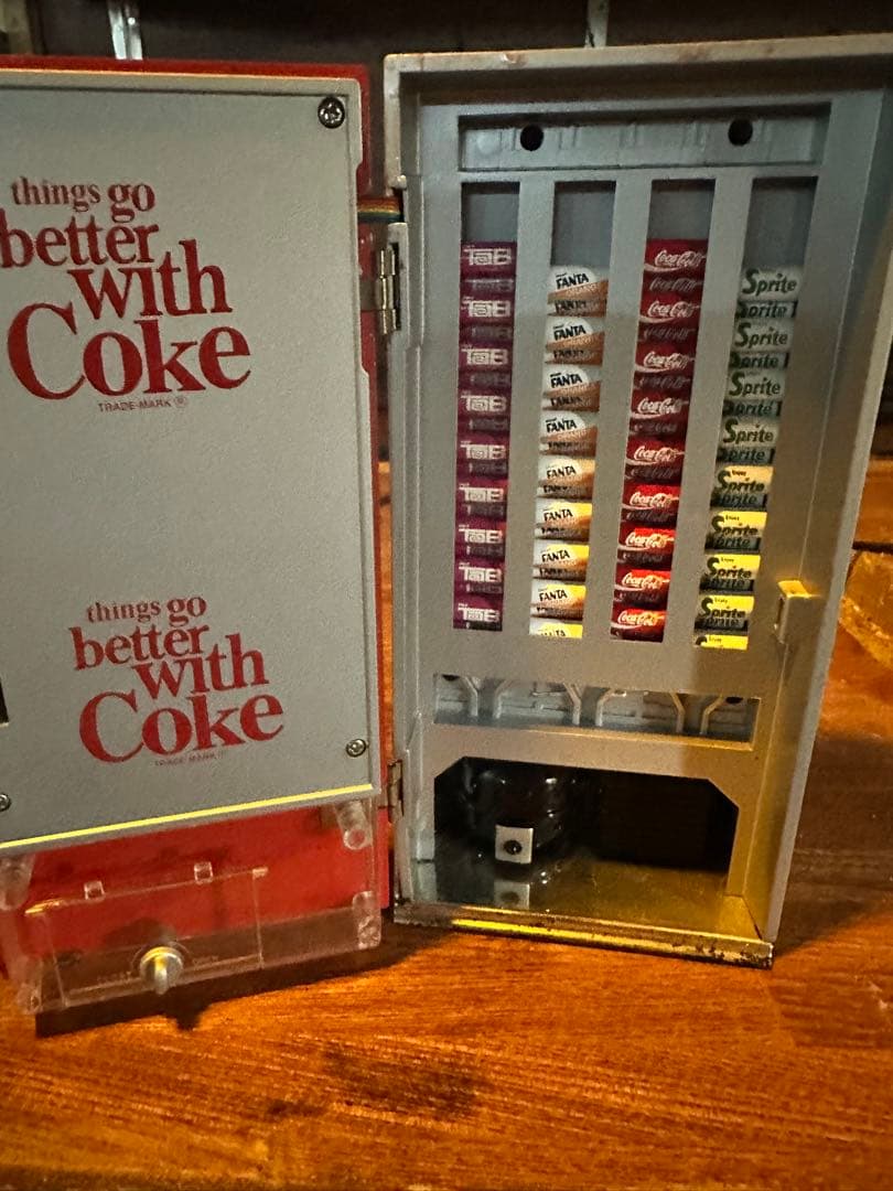 1990年代 美品 超激レア コカコーラ オールドビンテージ 自販機型 貯金箱