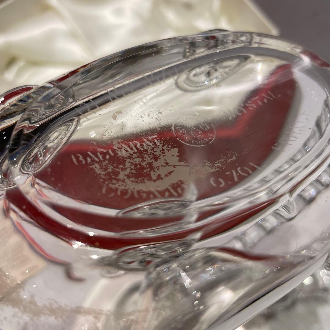 ④ Baccarat レミーマルタン ルイ13世 グラス　空瓶 バカラ　箱入り