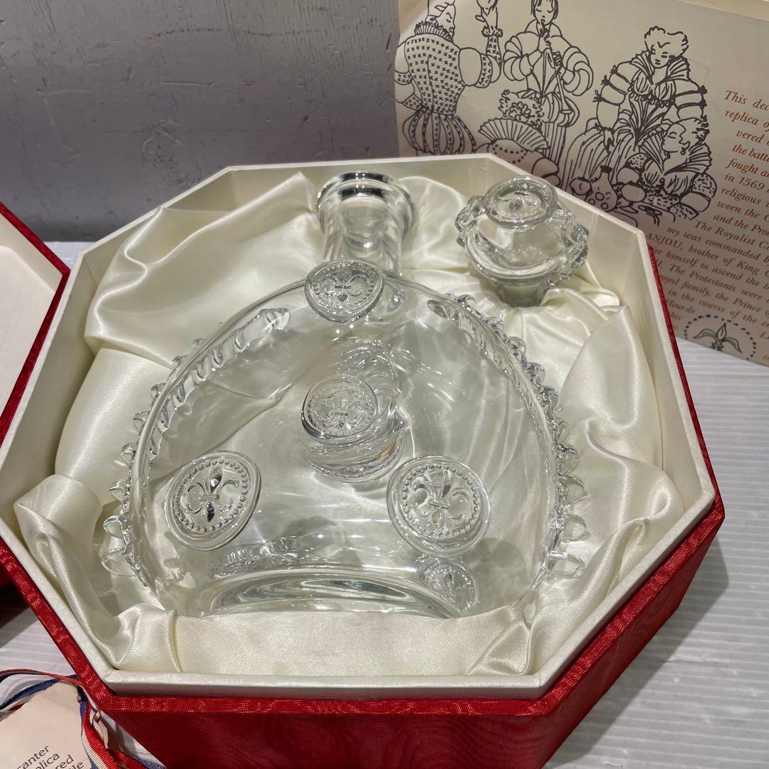 ④ Baccarat レミーマルタン ルイ13世 グラス　空瓶 バカラ　箱入り