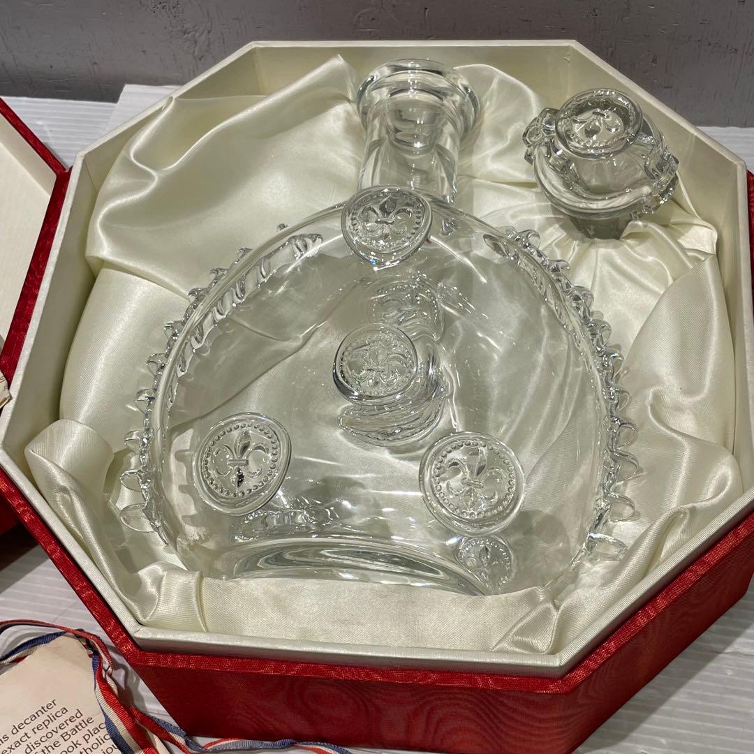 ④ Baccarat レミーマルタン ルイ13世 グラス　空瓶 バカラ　箱入り