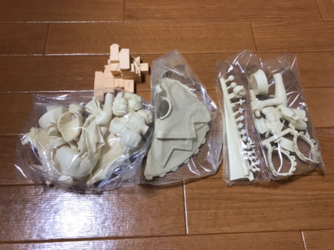 鉄虎竜　ラ・ピュセル　エクレール　ガレージキット　WF