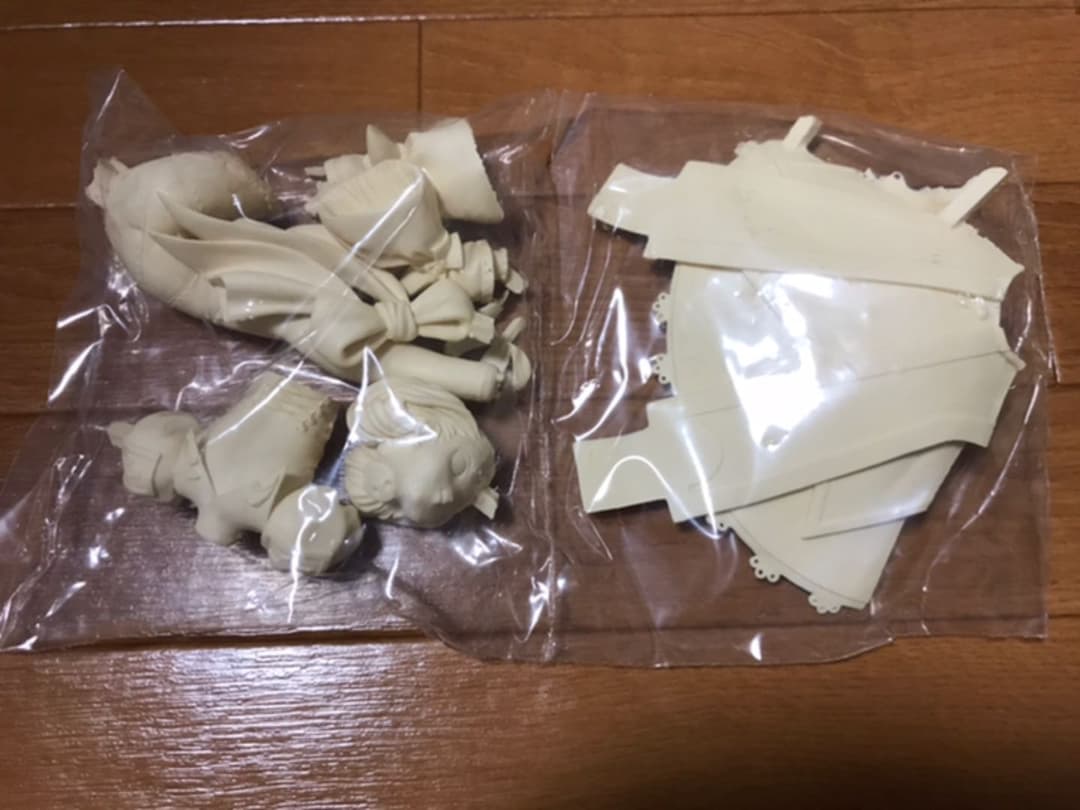 鉄虎竜　ラ・ピュセル　エクレール　ガレージキット　WF