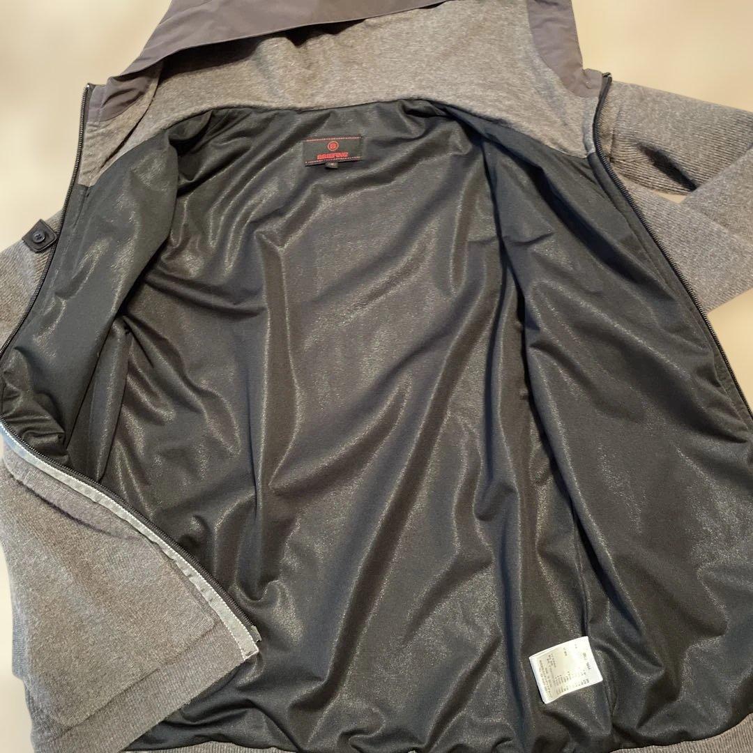 ブリーフィングフード付きセーター