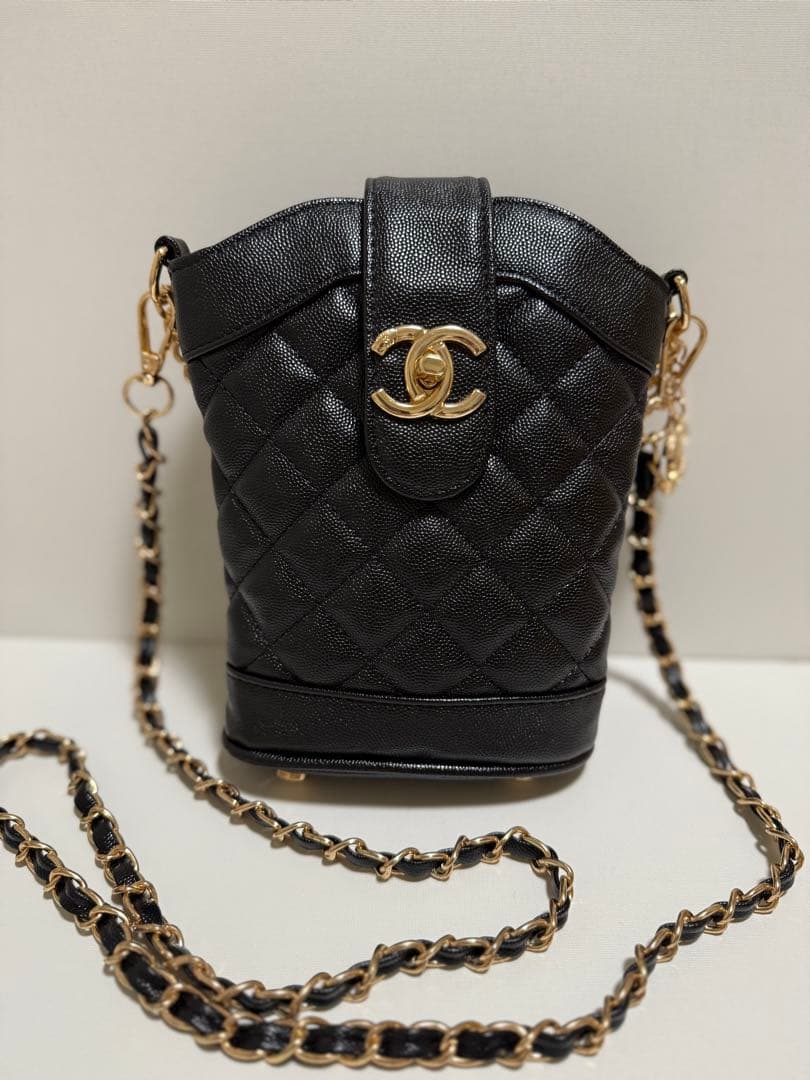 【新品】CHANEL ノベルティ キルティングショルダーバッグ