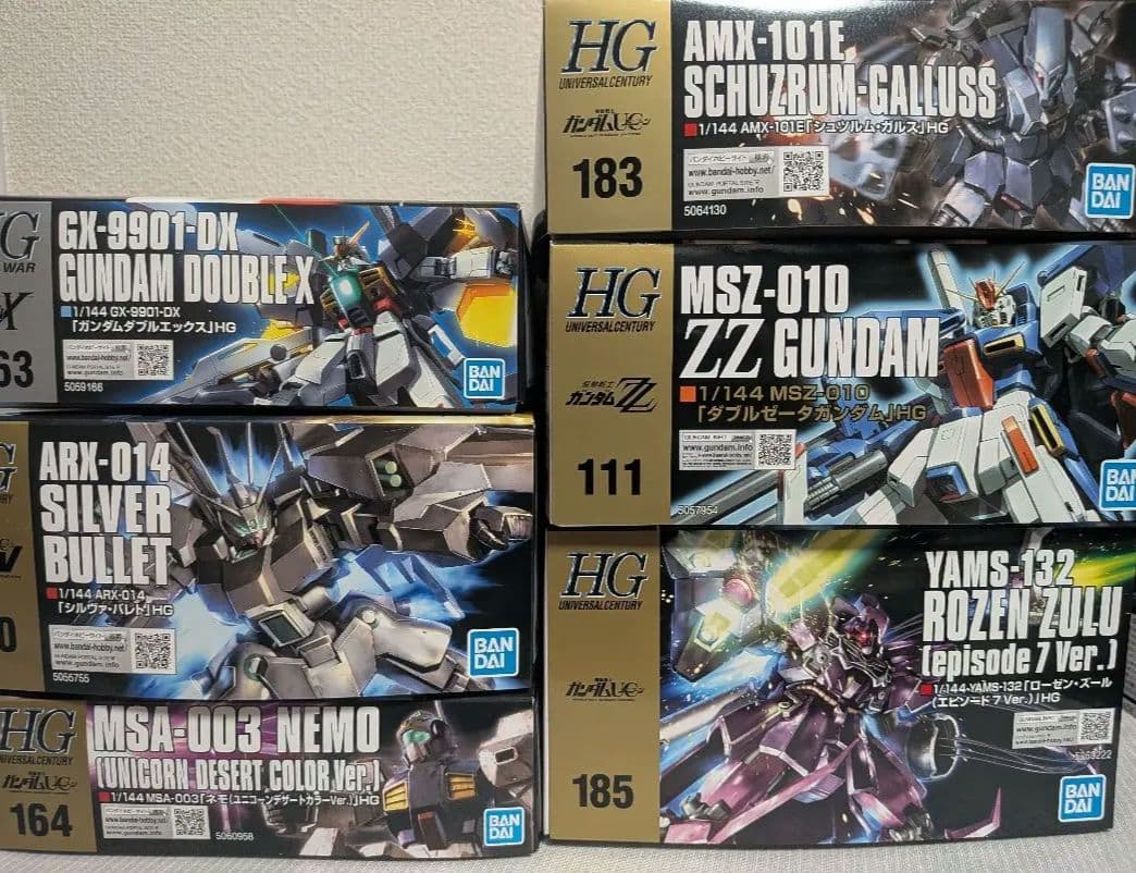b*a様 ​HG 1/144 ガンプラ 6点セット（シュツルム・ガルス、ローゼン