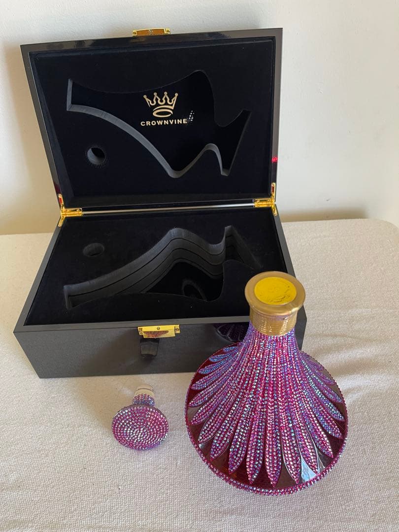 クラウンバイン K9 クリスタルデキャンタ トラディションスタイル パープル