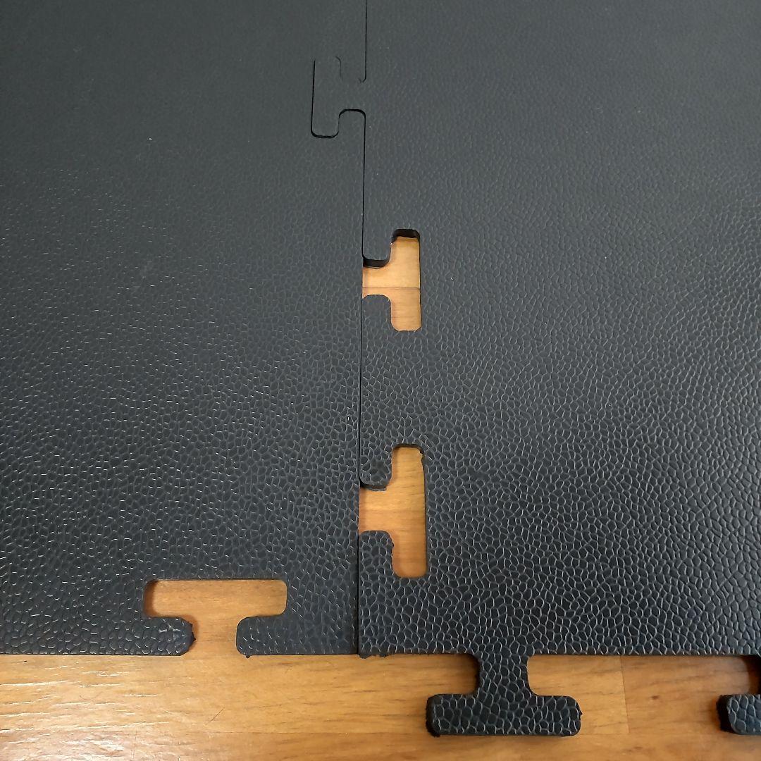 カット箇所あり2枚 ivanko イヴァンコ ブラック ラバー フロアマット