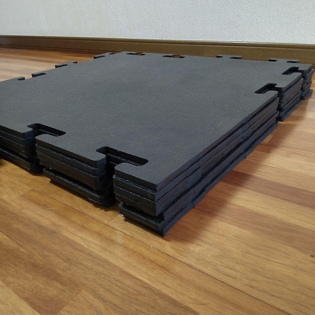 カット箇所あり2枚 ivanko イヴァンコ ブラック ラバー フロアマット