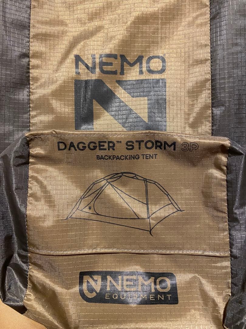 NEMOダガーストーム3p(廃盤品) 山岳テント
